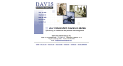 Desktop Screenshot of davisinsurancegroup.com